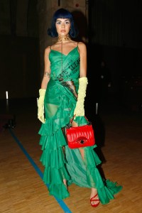 Sita Abellan in the front row