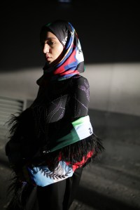 Backstage at Koche RTW Fall 2019