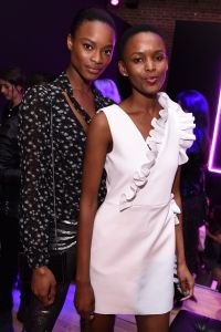 Mayowa Nicholas and Flaviana Matata