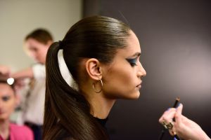 Backstage at Luar RTW Fall 2019