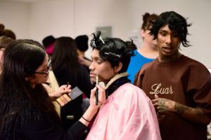 Backstage at Luar RTW Fall 2019