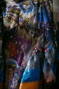 Backstage at Mary Katrantzou RTW Fall 2019