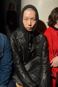 Su Min Kim on the catwalk