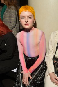 Lachlan Watson in the front row