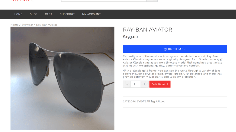 The company added virtual try-on tech to its augmented reality commerce platform, using Watson machine learning to gauge customer sentiment.