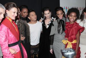 Backstage at Prabal Gurung RTW Fall 2019