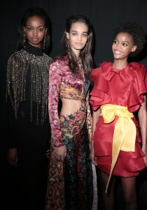 Backstage at Prabal Gurung RTW Fall 2019