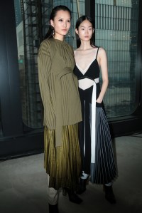 Backstage at Proenza Schouler RTW Fall 2019