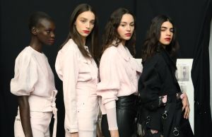 Backstage at Rebecca Minkoff RTW Fall 2019