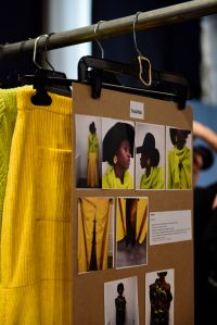 Backstage at Hellessy RTW Fall 2019