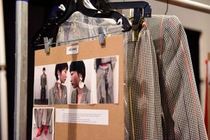 Backstage at Hellessy RTW Fall 2019