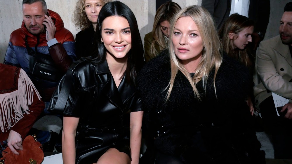 Kendall Jenner and Kate Moss