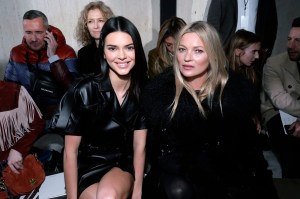Kendall Jenner and Kate Moss
