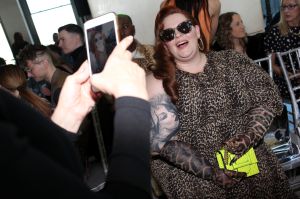 Tess Holliday in the front rowChristian Siriano show, Front Row, Fall Winter 2019, New York Fashion Week, USA - 09 Feb 2019