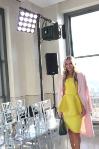 Jackie Miranne in the front rowChristian Siriano show, Front Row, Fall Winter 2019, New York Fashion Week, USA - 09 Feb 2019