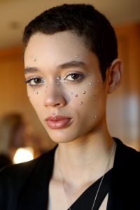 Backstage at Christian Siriano RTW Fall 2019