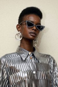Backstage at Christian Siriano RTW Fall 2019