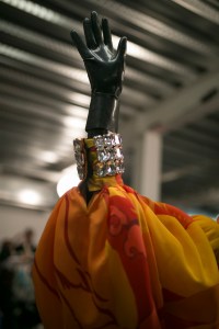Backstage at Richard Queen RTW Fall 2019