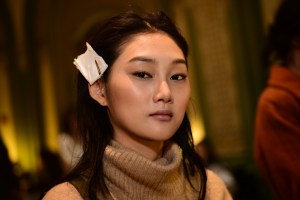 Backstage at Rosie Assoulin RTW Fall 2019