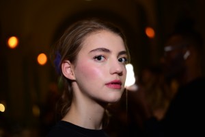 Backstage at Rosie Assoulin RTW Fall 2019