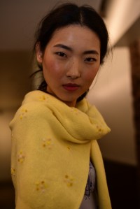 Backstage at Rosie Assoulin RTW Fall 2019