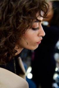 Backstage at Tibi RTW Fall 2019