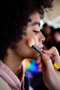 Backstage at Tibi RTW Fall 2019