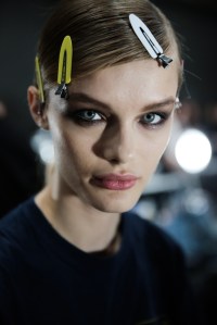 Backstage at Tom Ford RTW Fall 2019