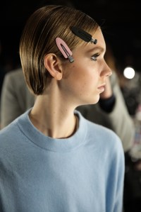 Backstage at Tom Ford RTW Fall 2019