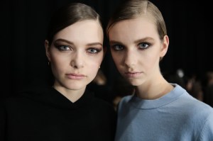 Backstage at Tom Ford RTW Fall 2019