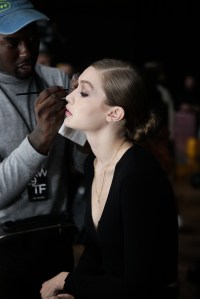 Backstage at Tom Ford RTW Fall 2019