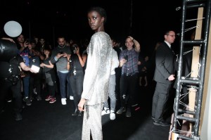 Backstage at Tom Ford RTW Fall 2019