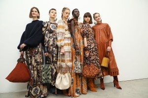 Backstage at Ulla Johnson RTW Fall 2019
