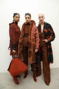 Backstage at Ulla Johnson RTW Fall 2019