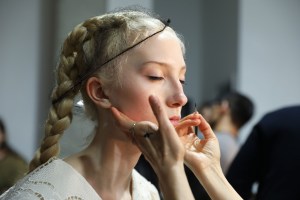 Backstage at Ulla Johnson RTW Fall 2019