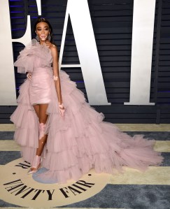 Winnie Harlow wearing Monsoori