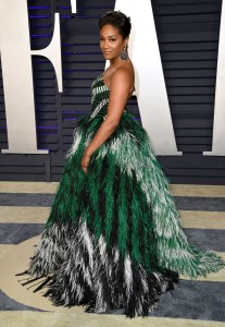 Tiffany Haddish wearing Rami Kadi