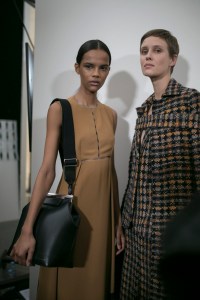 Backstage at Victoria Beckham RTW Fall 2019