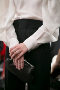 Backstage at Victoria Beckham RTW Fall 2019