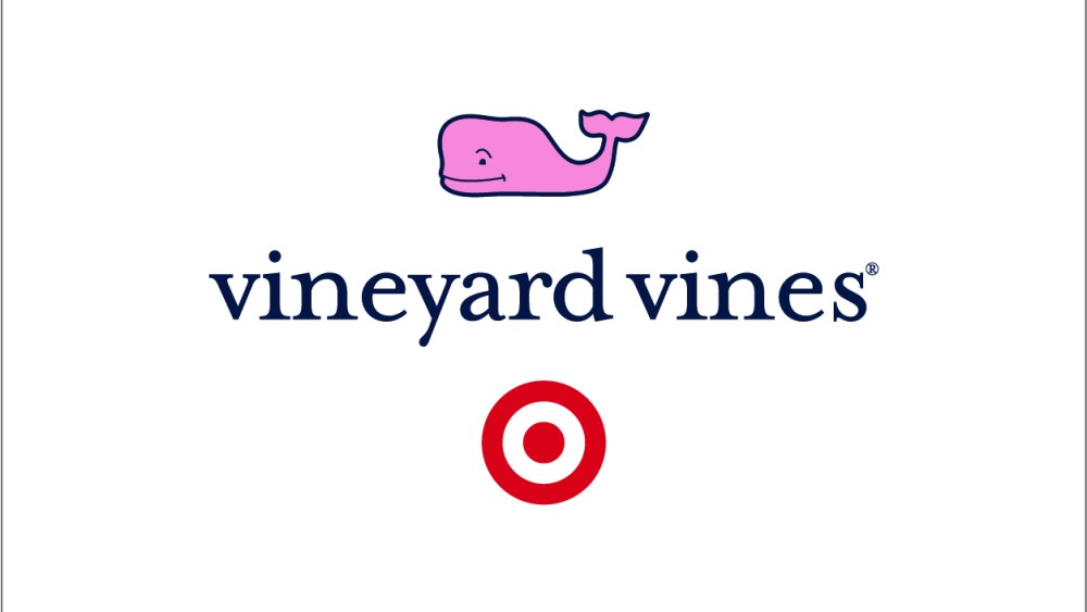 The logo for the Target Vineyard Vines collection.