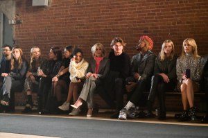 Front Row at Zadig and Voltaire RTW Fall 2019