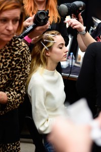 Backstage at Zimmermann RTW Fall 2019