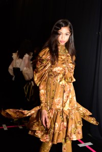 Backstage at Zimmermann RTW Fall 2019