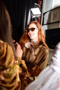 Backstage at Zimmermann RTW Fall 2019