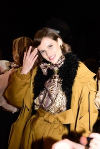 Backstage at Zimmermann RTW Fall 2019