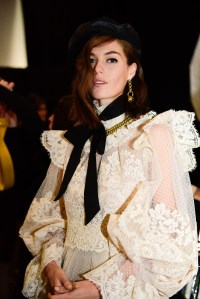Backstage at Zimmermann RTW Fall 2019