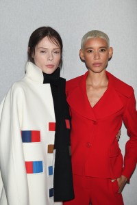 Backstage at Akris RTW Fall 2019, photographed in Paris on March 3, 2019.