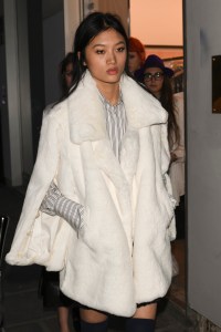 Backstage at Each x Other RTW Fall 2019, photographed in Paris on March  3, 2019.