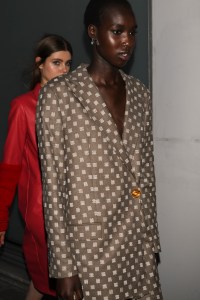 Backstage at Each x Other RTW Fall 2019, photographed in Paris on March  3, 2019.