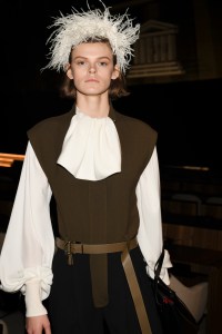 Backstage at Loewe RTW Fall 2019
